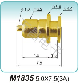 M1835 5.0X7 .5(3A)gold electrode Processing