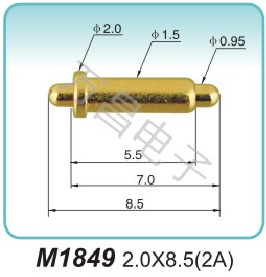 M1849 2.0X8.5(2A)gold electrode Production