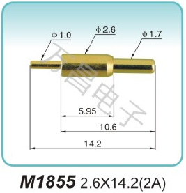 M1855 2.6X14.2(2A)gold electrode Vendor