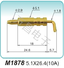 M1878 5.1X26.4(10A)ground electrode Direct sales