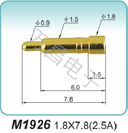 M1926 1.8X7.8(2.5A)Elastic electrode price