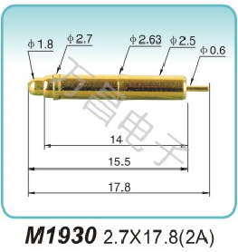 M1930 2.7X17.8(2A)Elastic electrode Merchant