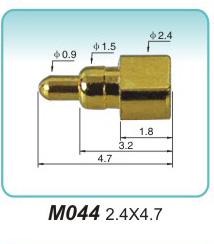 Ground spring thimble M044 2.4X4.7