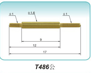 Pin type T486 pogopin pogopin connector Thimble connector magnetic pogo pin connector