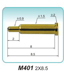 Spring probe M401 2.0x8.5