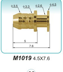 Spring electrode M1019 4.5X7.6blunt probe factory