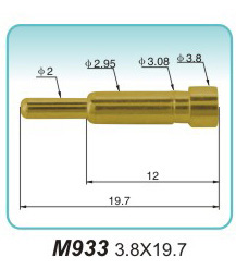 Cradle spring probe