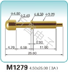 M1279 4.50x25.00(3A)battery electrode Direct sales