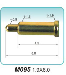 Copper spring terminal  M0951.9X6.0 