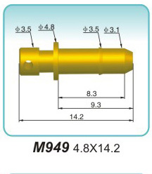 Elastic electrode M949 4.8X14.2Connector Vendor