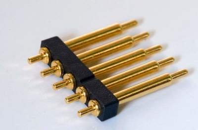 Common conductor materials and wire conductors for high temperature pogopin lines