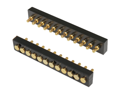 Application of pogopin connector in smart wear.High current uninterrupted electric probe